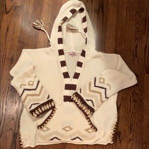 Calypso knitted hoodie